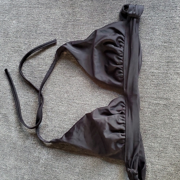 Victoria's Secret Other - Victoria's secret black bikini top triangle medium